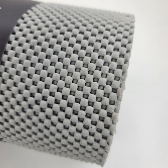 Bino Multi-Purpose Shelf Liner Waffle 12"H × 15' Gray - Picture 6 of 7